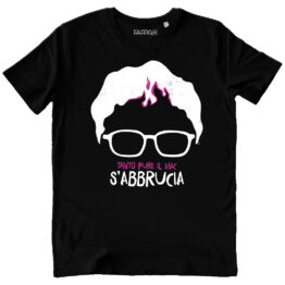 T-SHIRT - SABBRUCIA nera